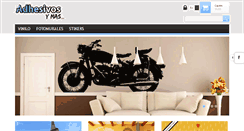 Desktop Screenshot of adhesivosymas.com